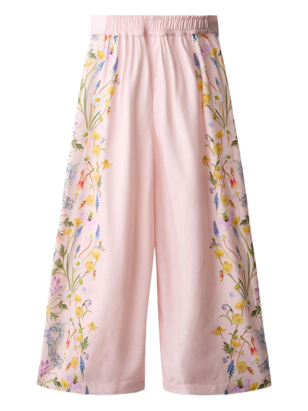 Pantaloni Azina per bambina Molo con stampa floreale 2S26I108 5667 MOLO