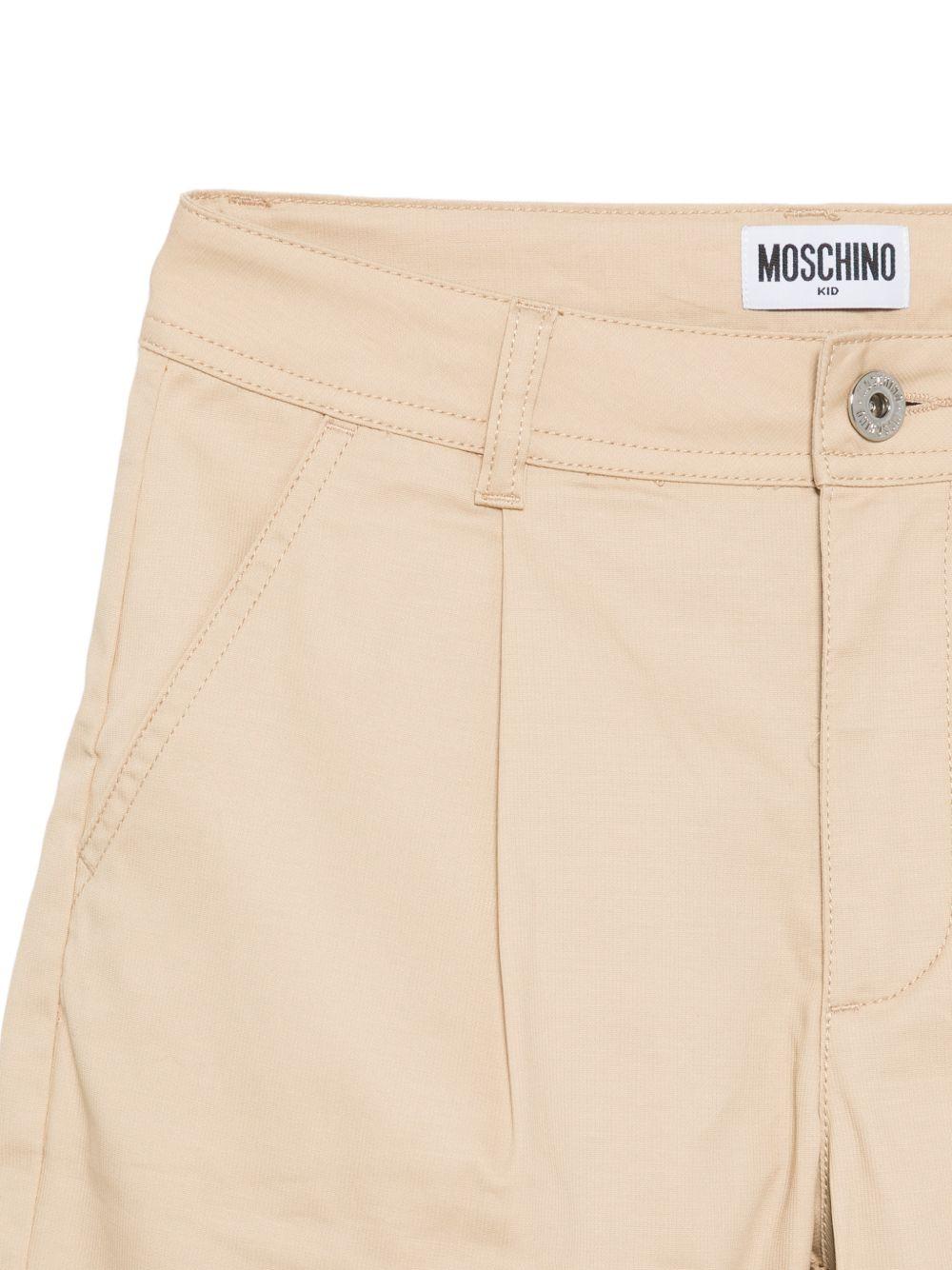 Set t-shirt e short per bambino Moschino Kids multicolore con logo sul davanti HUG00TLYA02 83692 MOSCHINO KIDS