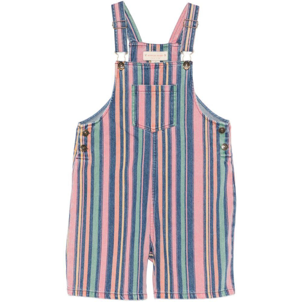 Salopette per bambina Konges Sløjd multicolore con design a righe KS104972 STRIPE KONGES SLOJD KIDS