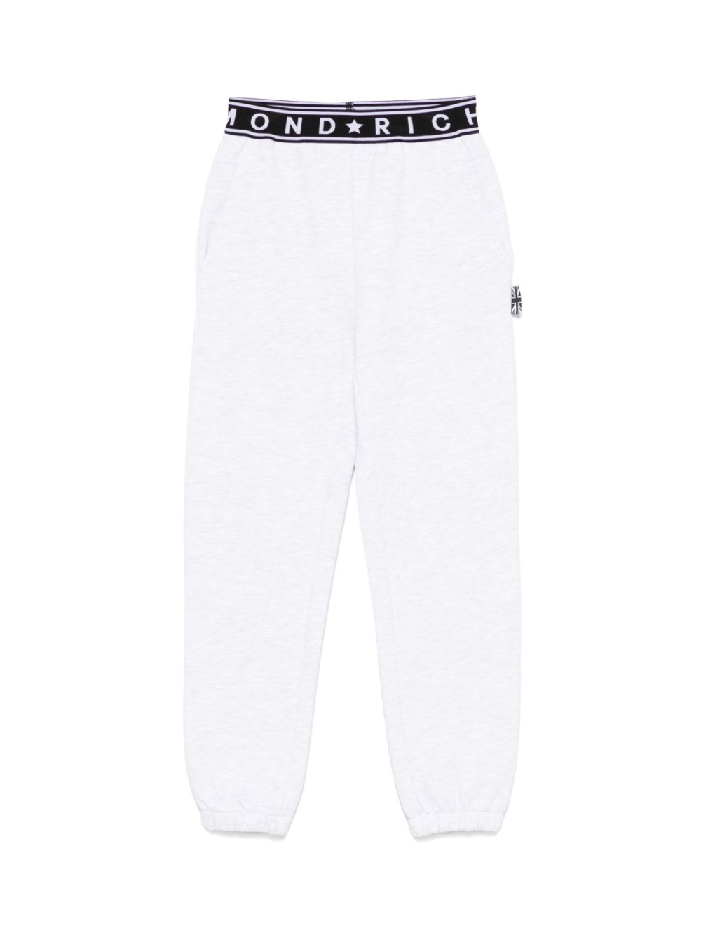 Pantaloni sportivi per bambina John Richmond Junior grigio con banda logo RGP25110PA GREY LIGHT MELANGE JOHN RICHMOND JUNIOR