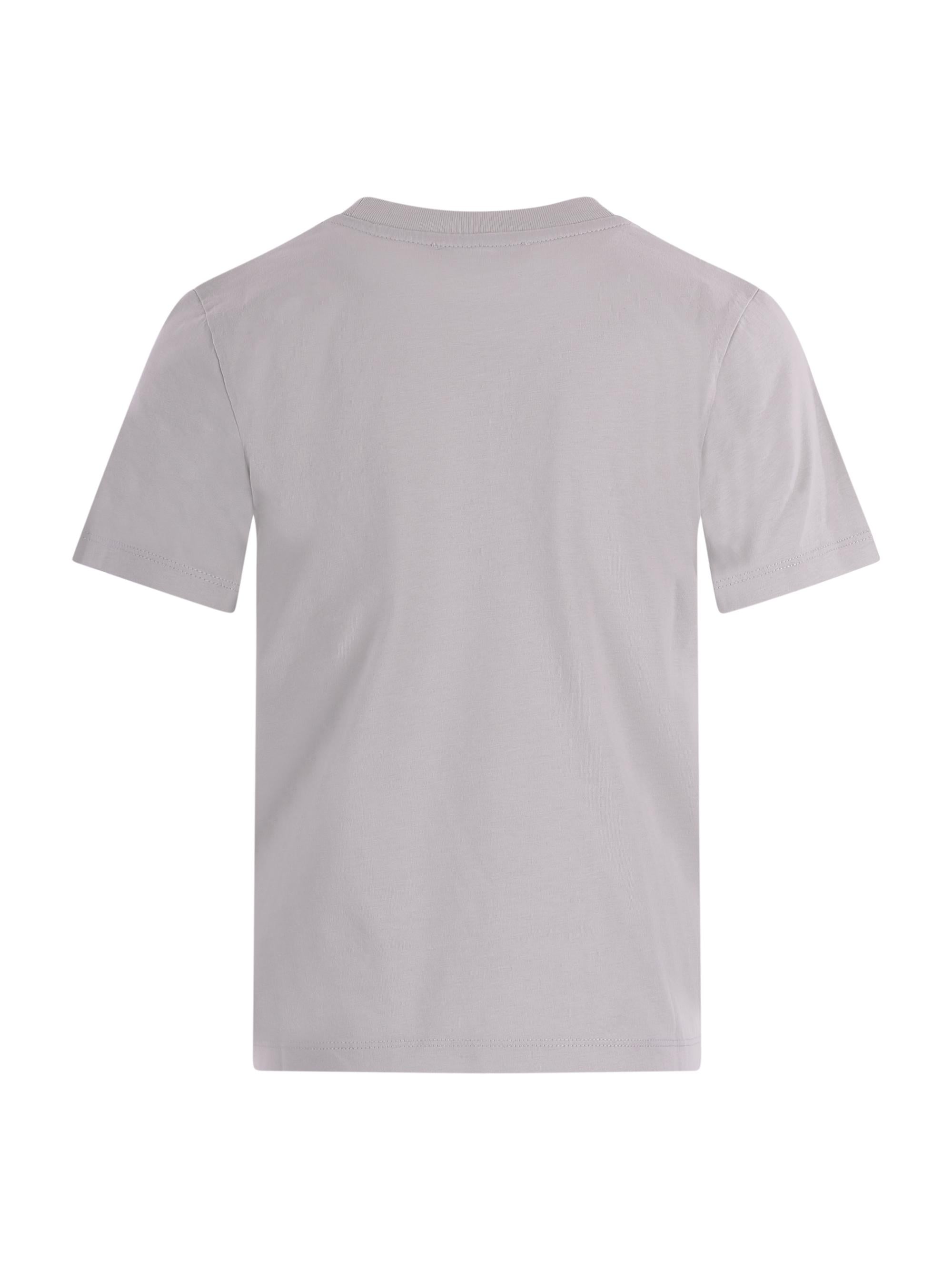 T-shirt per bambino Bonpoint verde con stampa grafica sul davanti C06BTSK00003 141C BONPOINT