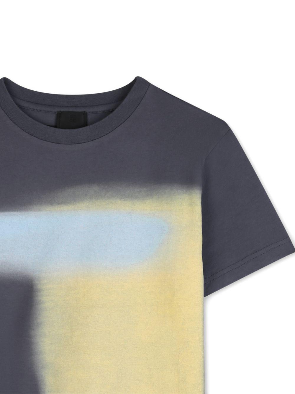 T-shirt per bambino Givenchy Kids multicolore con stampa grafica H31120 061 GIVENCHY KIDS