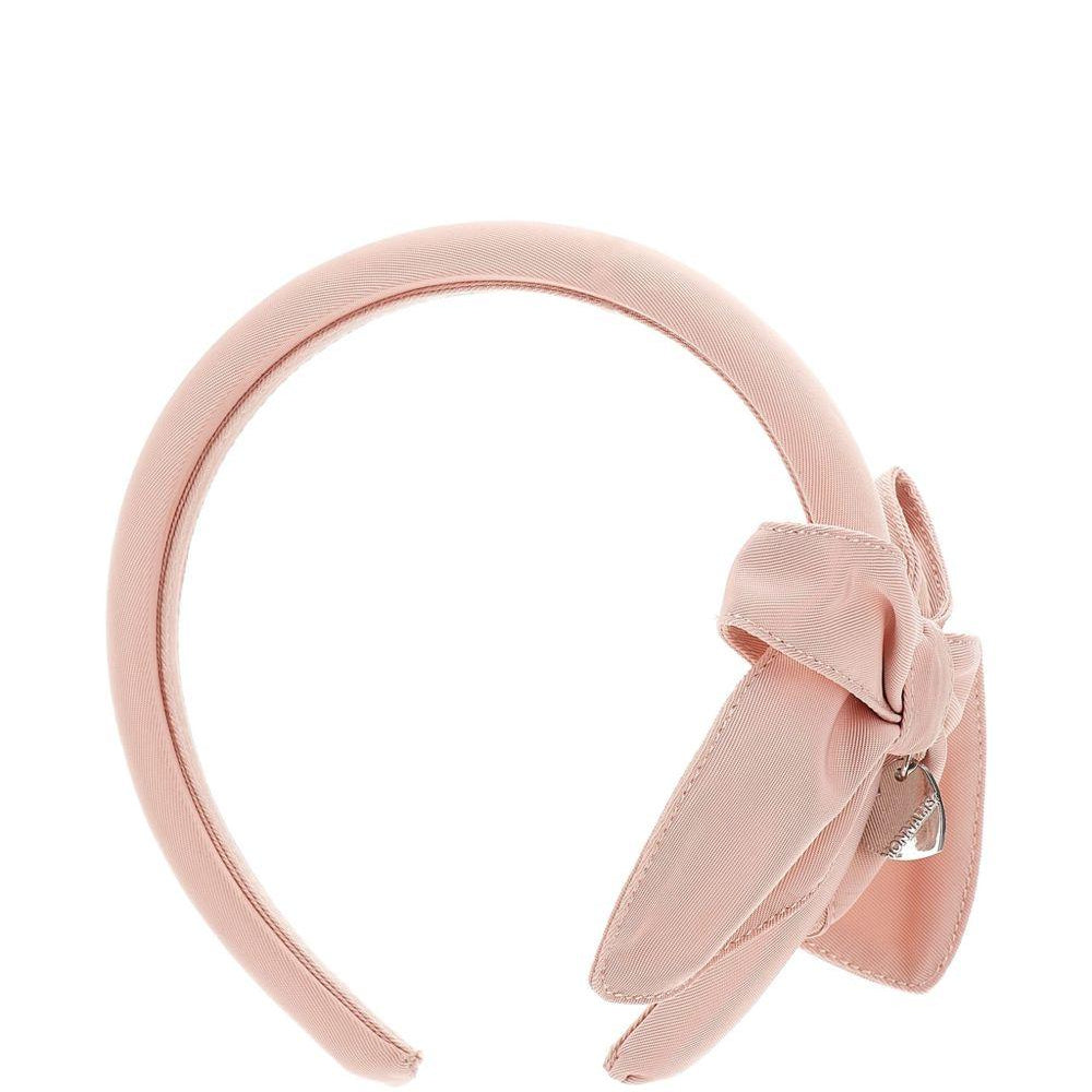 Cerchietto per bambina Monnalisa Kids rosa con dettaglio fiocco sul lato 17H002 8095 094F MONNALISA KIDS