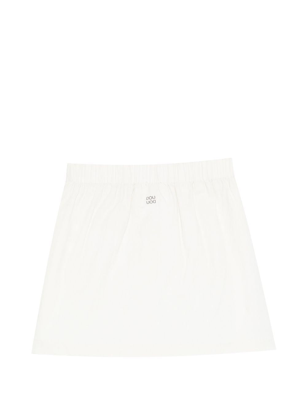 Gonna per bambina Douuod Kids bianca con dettaglio fiori DY7A71 P0589 101 DOUUOD KIDS