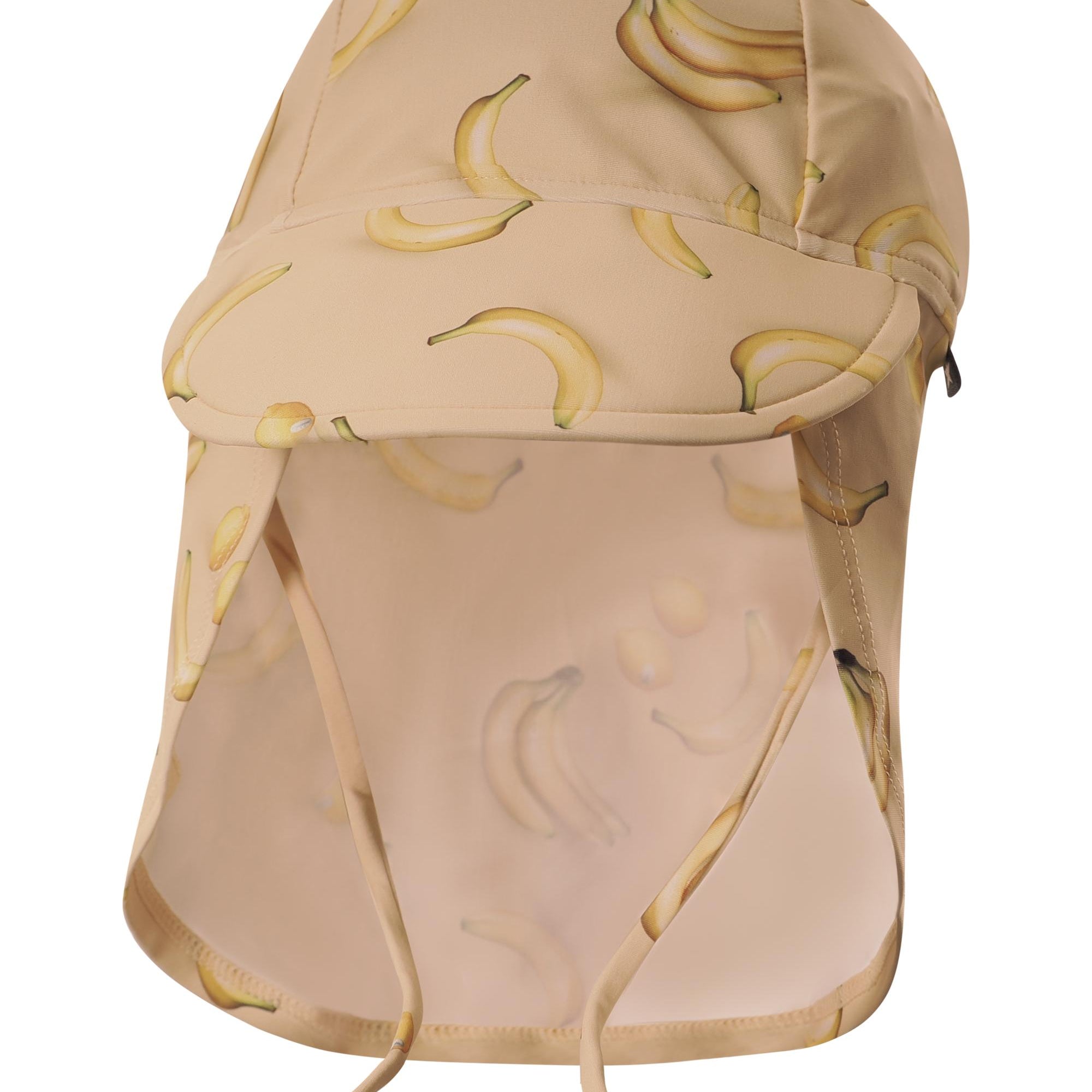 Cappello per neonato Molo giallo con stampa banane 7S26Y302 9501 MOLO KIDS