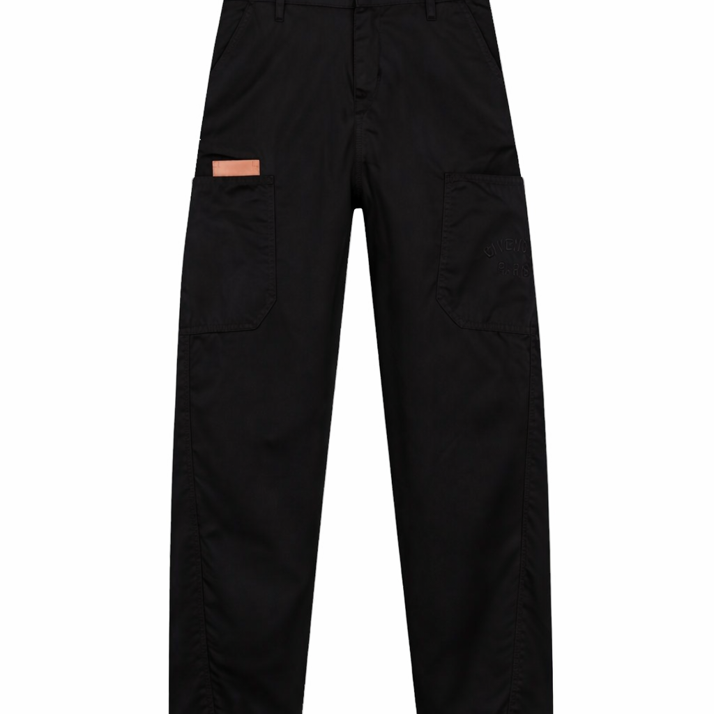 Pantaloni per bambino Givenchy Kids nero con logo H31093 09B GIVENCHY KIDS