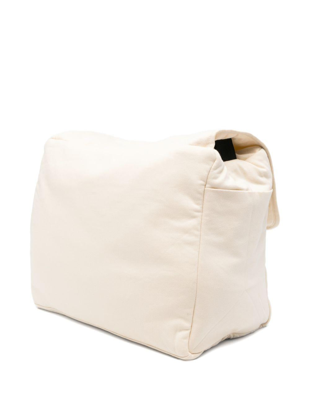 Borsa per neonati Moschino Kids beige con stampa Teddy Bear MUX05VLCA19 20404 MOSCHINO KIDS