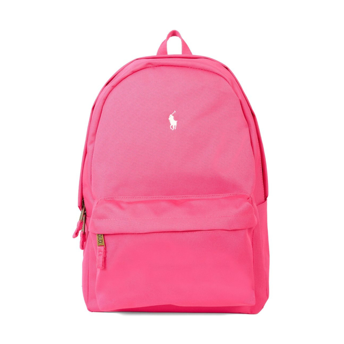 Polo Ralph Lauren Kids Fuchsia Backpack for Girls with Polo Pony