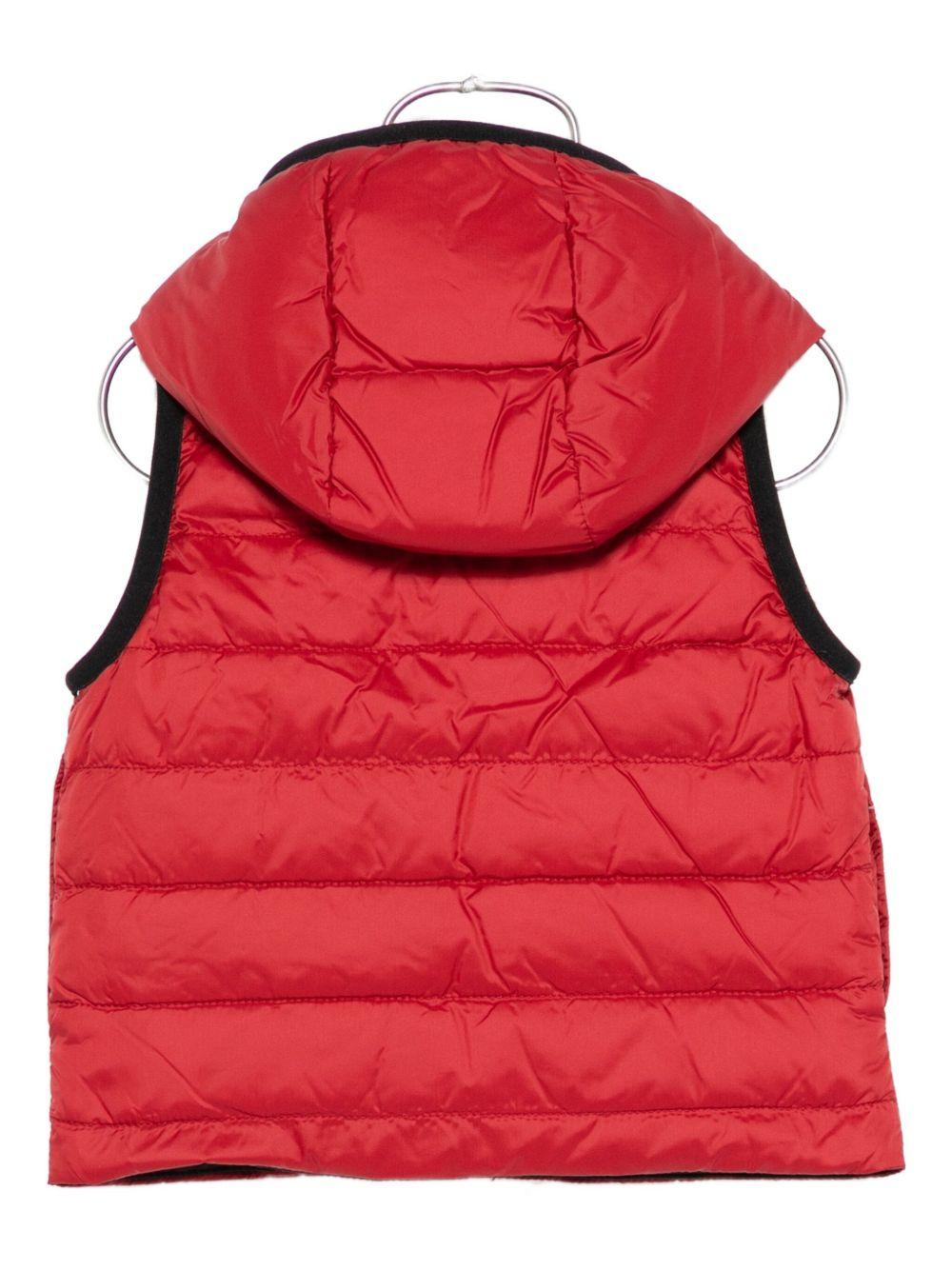 Gilet per bambino Boss Kids rosso con design trapuntato J52474 96D BOSS KIDS