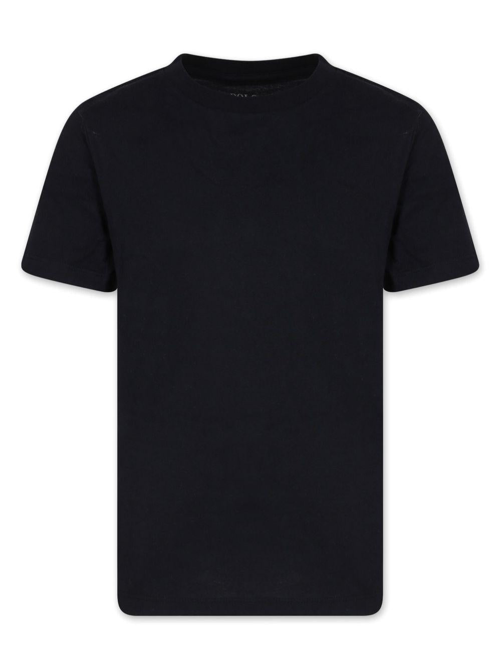 Set di 2 T-shirt per bambino Polo Ralph Lauren Kids nero e bianco con motivo Polo Pony 9P5006 GAZ Ralph Lauren kids