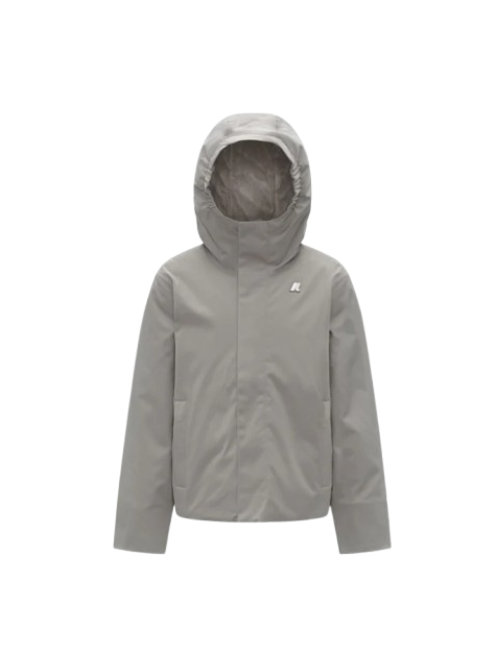 Giubbotto P. Jacko Twill Marmotta per bambino K-Way Kids grigio con imbottitura leggera K1128FW BBU K-WAY KIDS