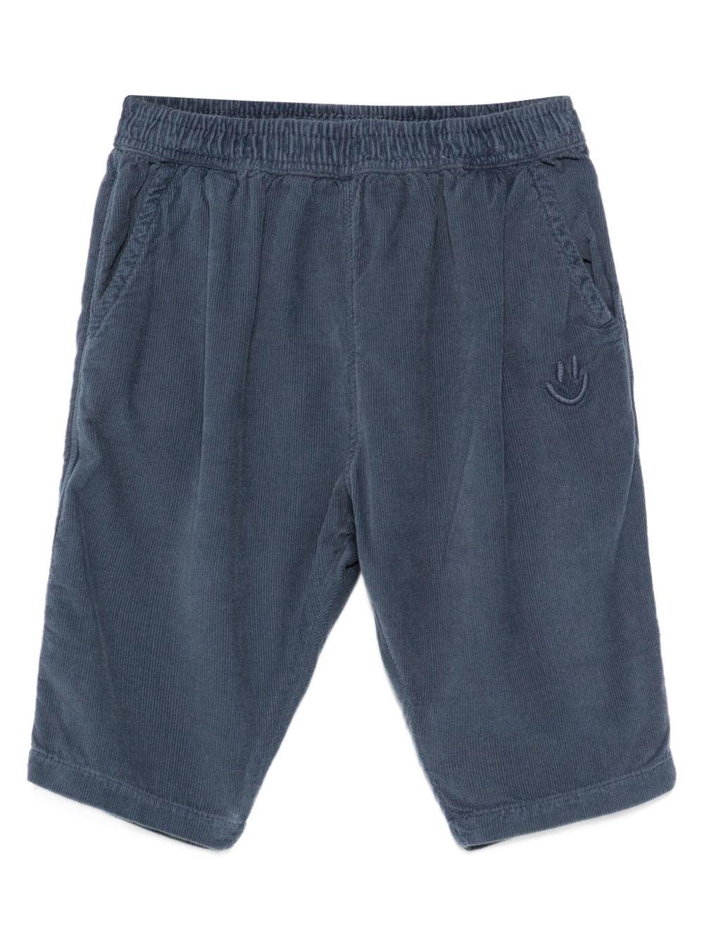 Pantaloni per neonato Molo blu in velluto a coste 6W25I107 5524 MOLO