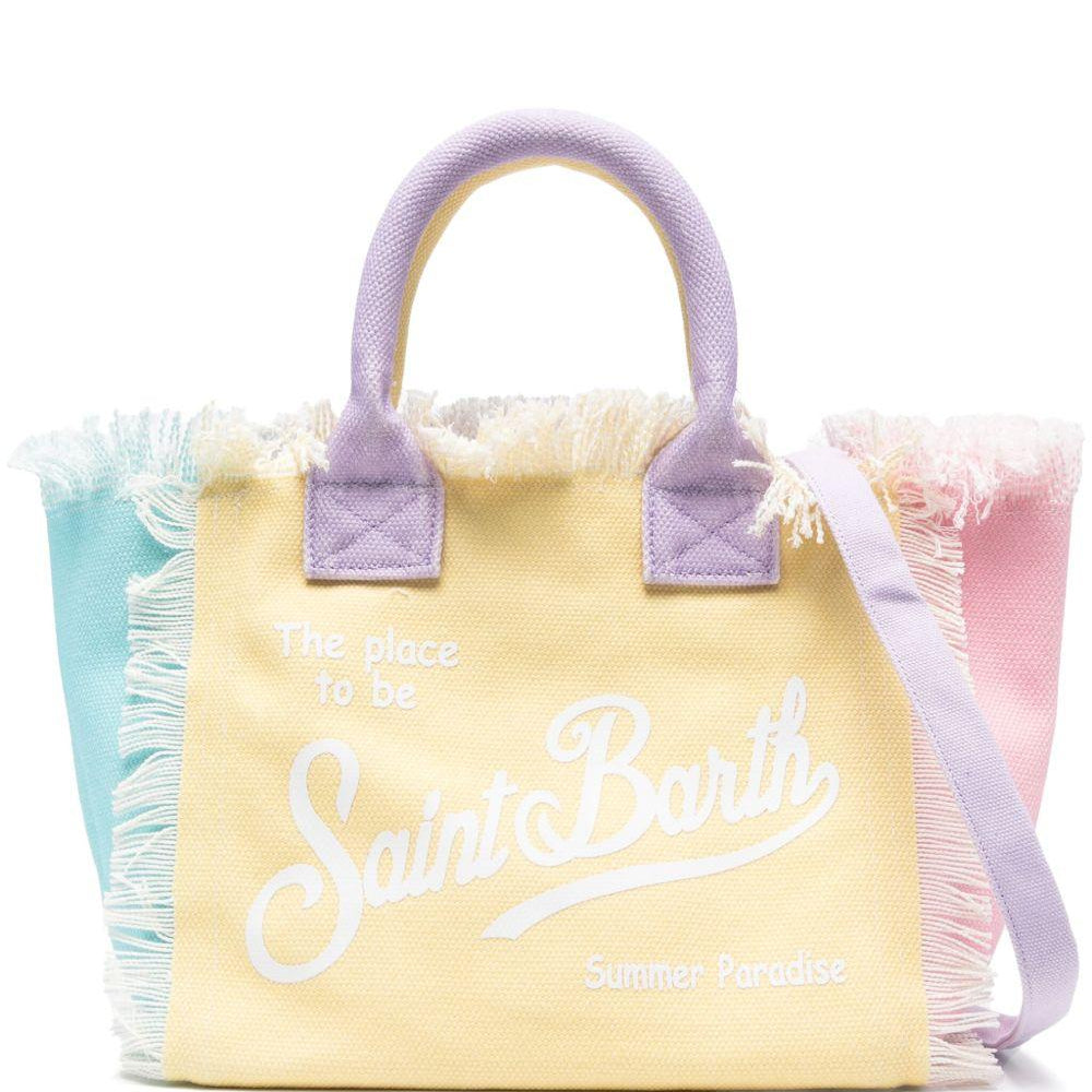 Borsa tote Colette MC2 Saint Barth multicolore con stampa logo COL0001 02576L MC2 ST. BARTH KIDS