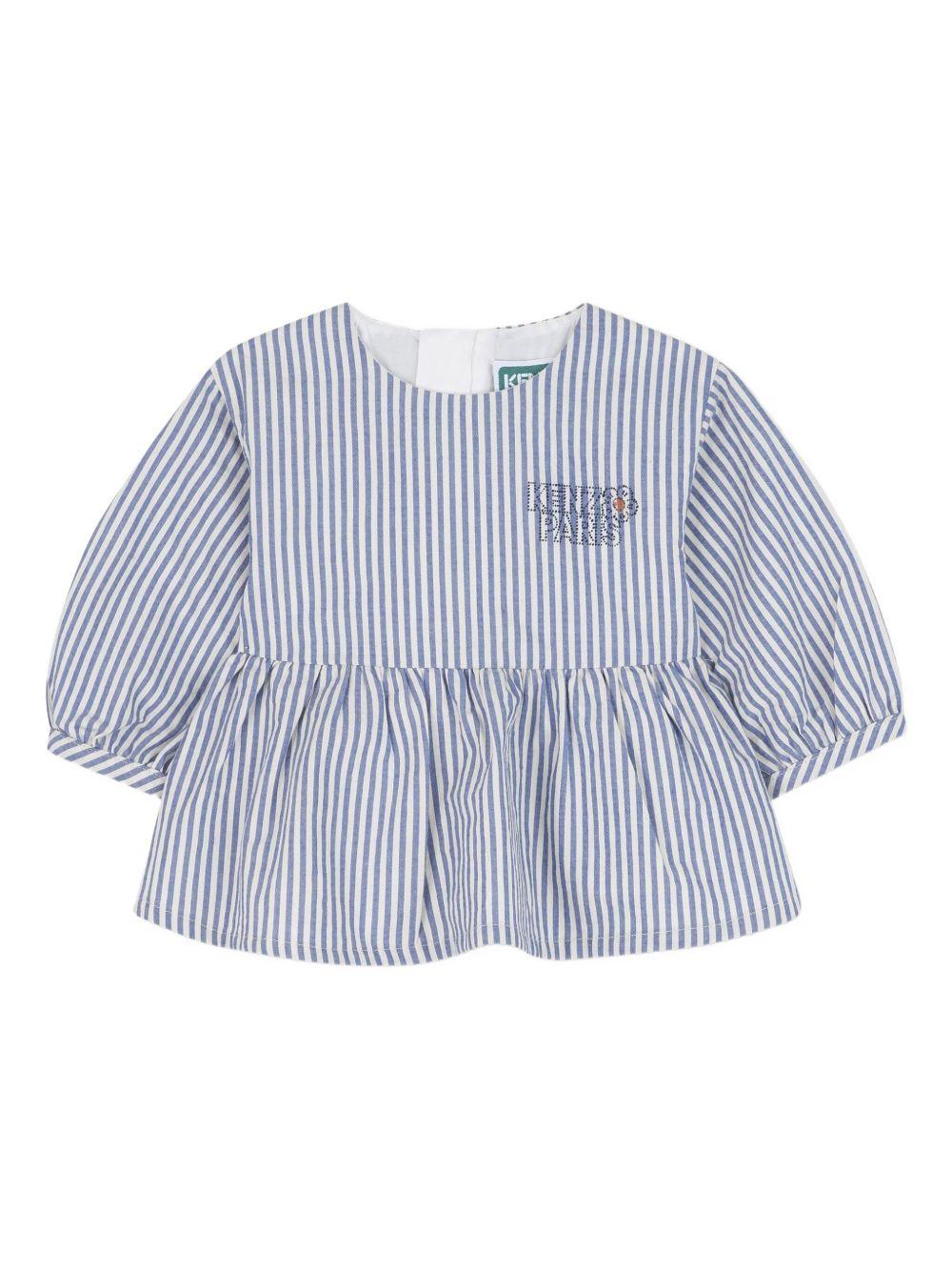 Set due pezzi per neonata Kenzo Kids blu a righe K61263 780 KENZO KIDS