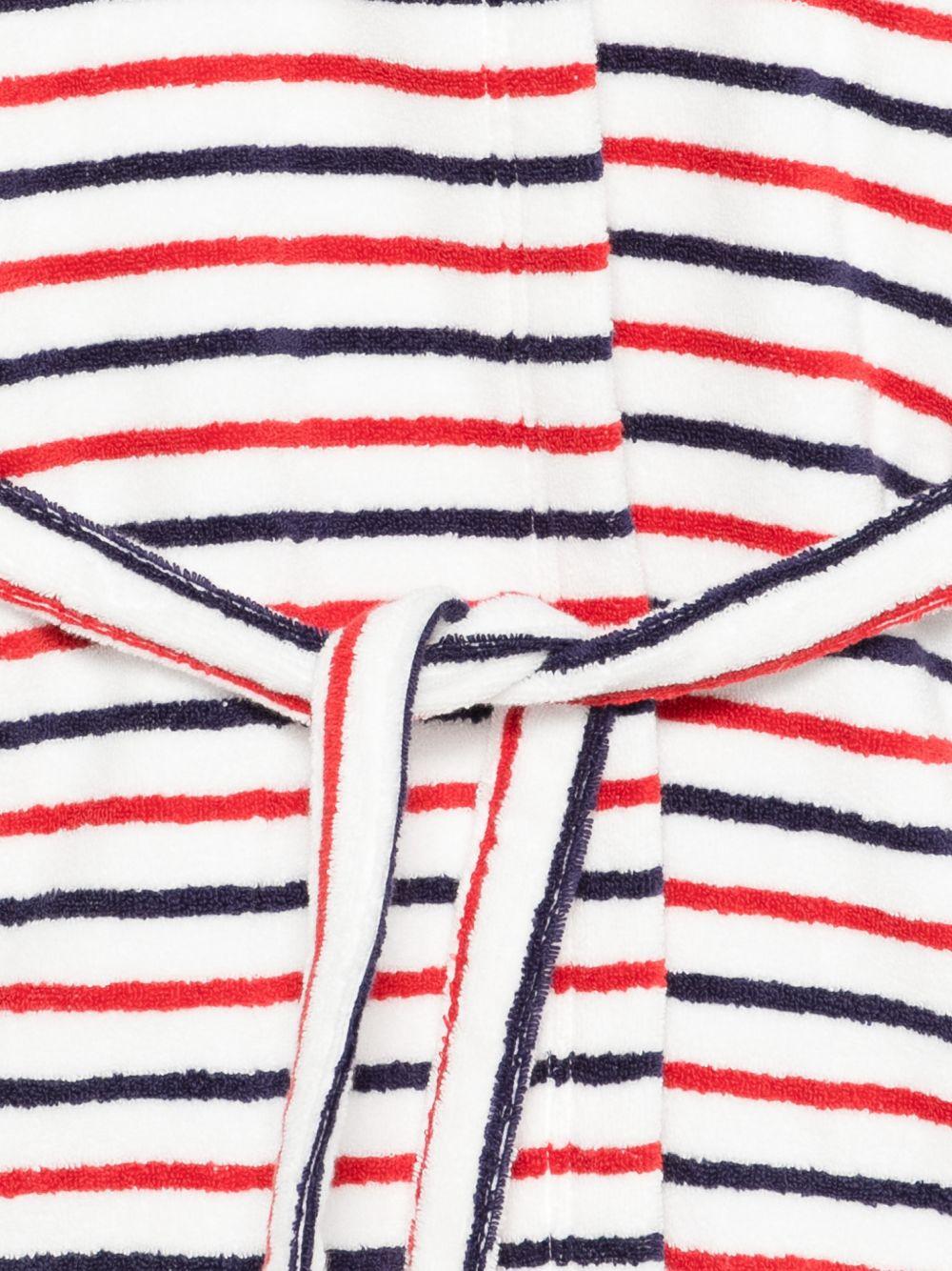 Accappatoio per bambini Petit Bateau multicolore con design a righe A0DS5 83 PETIT BATEAU