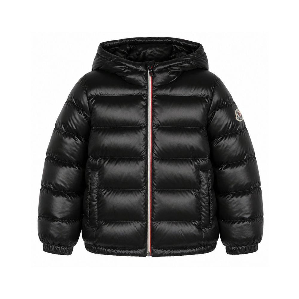 Piumino New Aubert per bambino Moncler Enfant nero con design imbottito L29541A00035597Z8 999 MONCLER KIDS