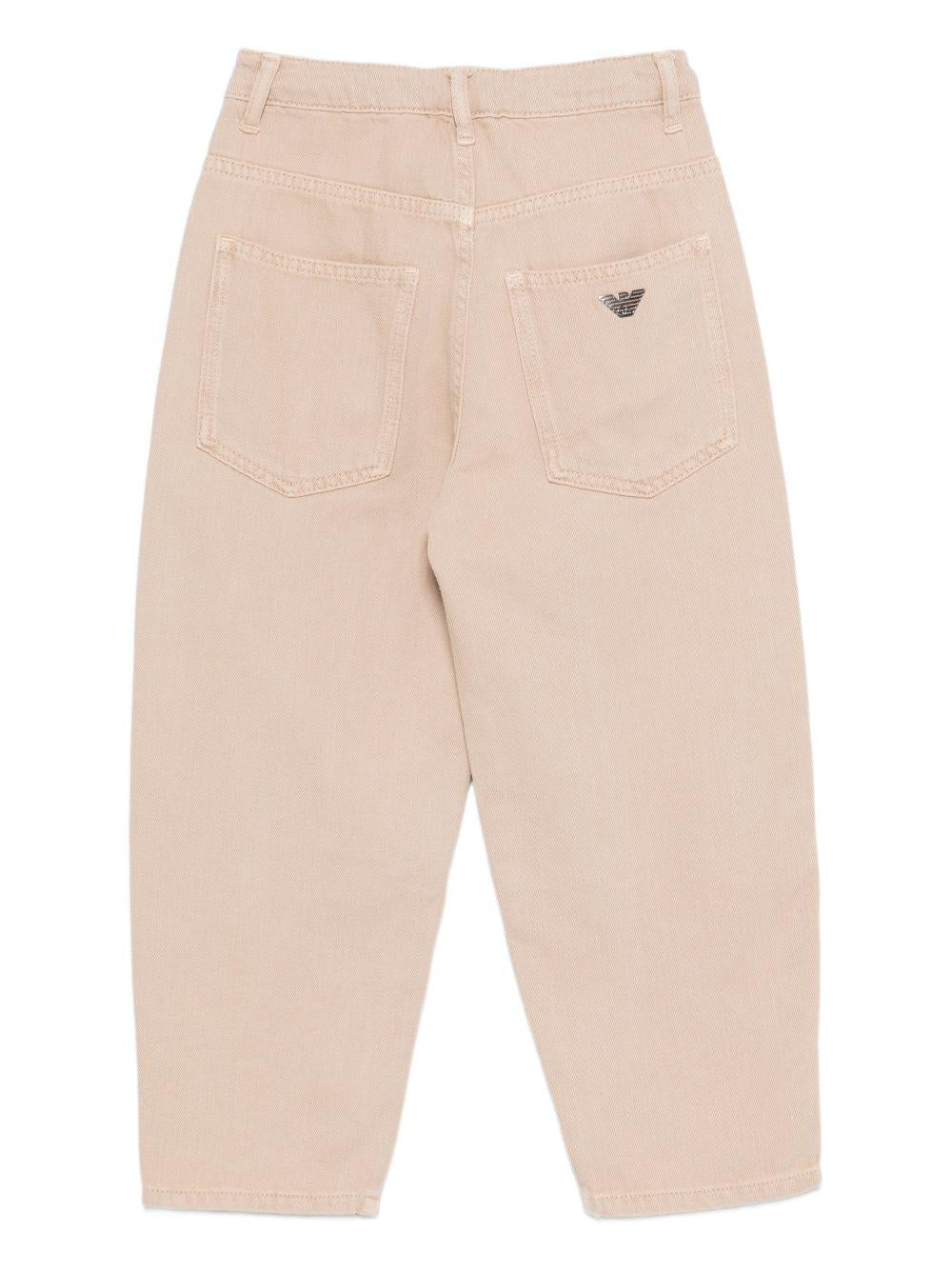 Pantaloni per bambino Emporio Armani Kids con gamba larga EB000937 AF21782 U6076 EMPORIO ARMANI KIDS
