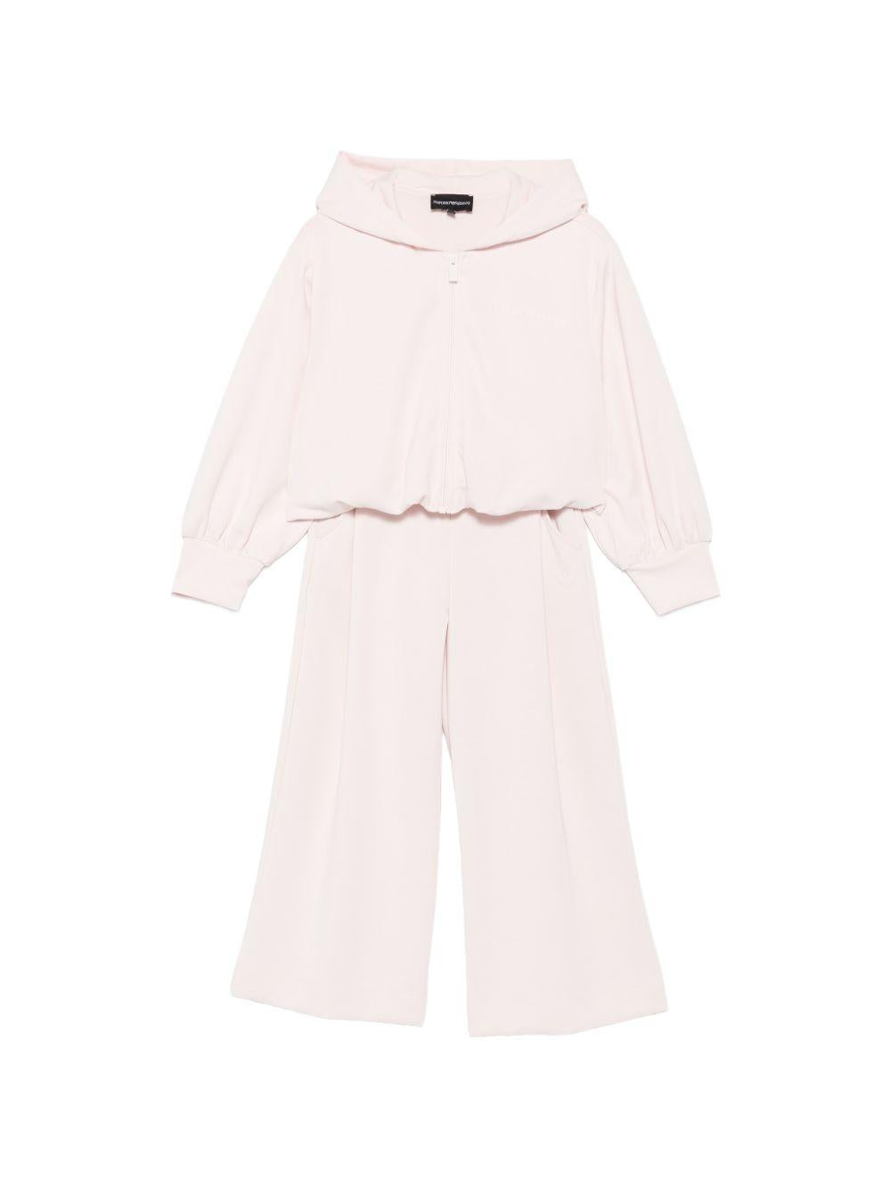 Tuta per bambina Emporio Armani Kids rosa a maniche lunghe EG000867 AF16133 UA205 EMPORIO ARMANI KIDS