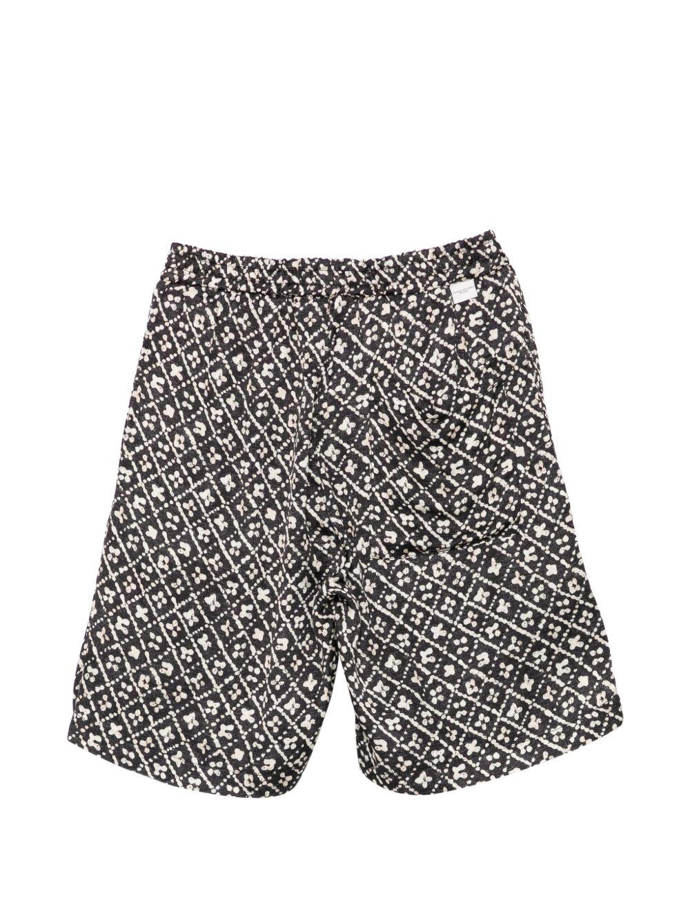 Shorts per bambino Paolo Pecora Kids nera a fantasia PP4293 NERO PAOLO PECORA KIDS