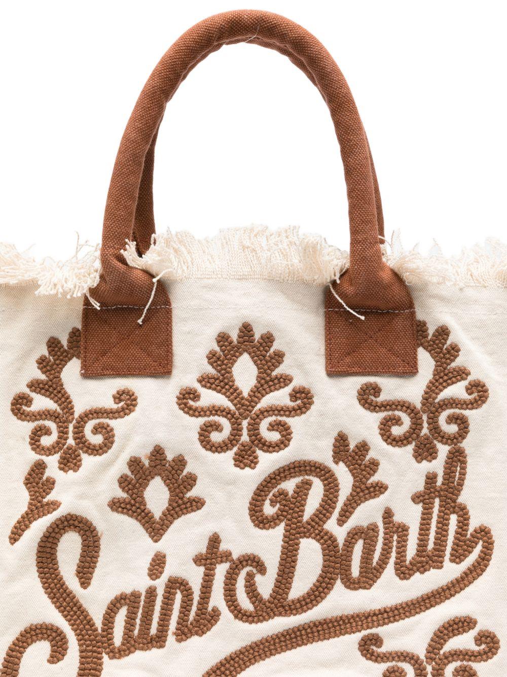 Borsa Vanity MC2 Saint Barth multicolore con ricamo lily tufting VANI024 09378L MC2 ST. BARTH KIDS