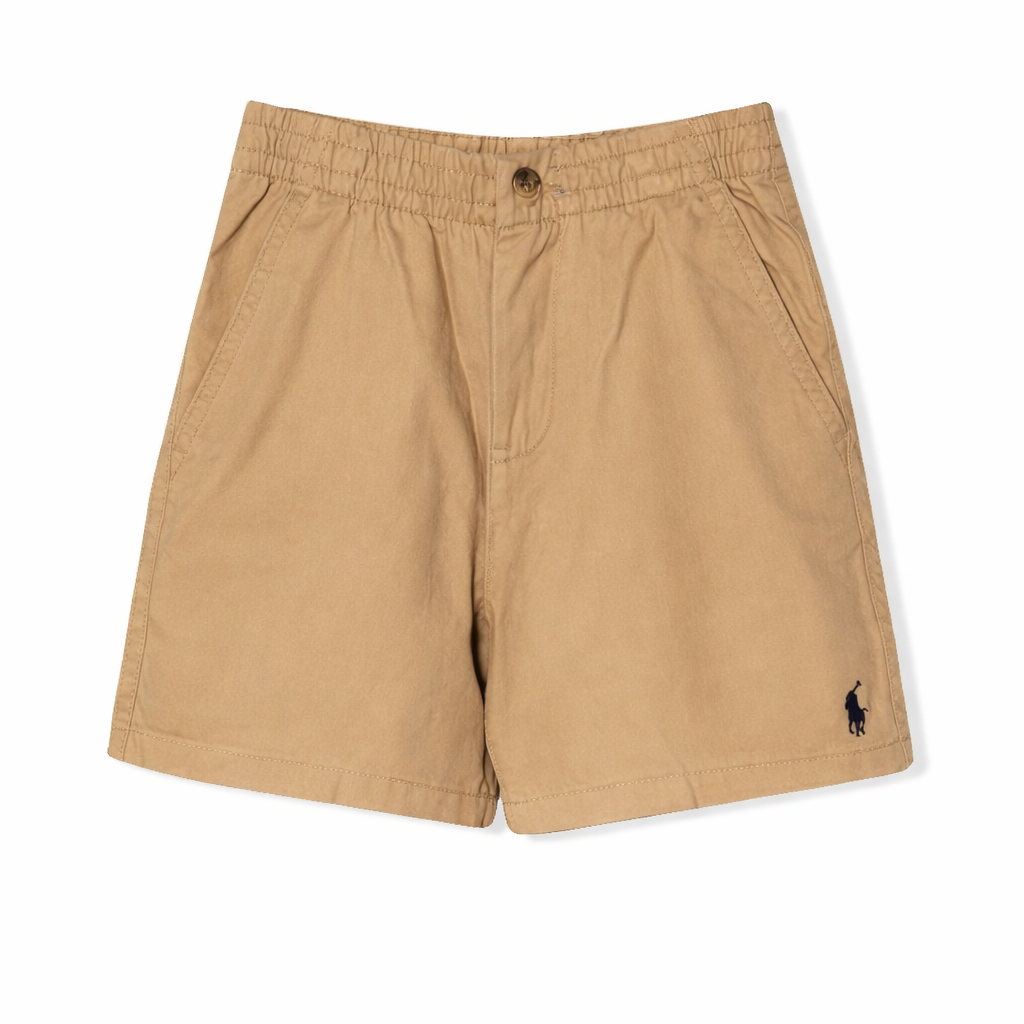 Shorts cargo per bambino Ralph Lauren Kids beige con tasce posteriori 322855350 002 Ralph Lauren kids