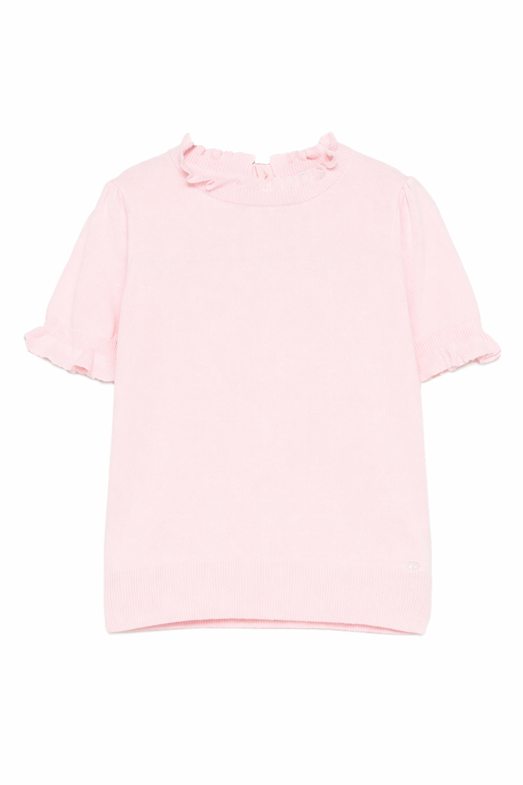 T-shirt per bambina Tartine & Chocolat rosa chiaro con scollo rotondo CC18022 32 TArtine & Chocolat KIDS