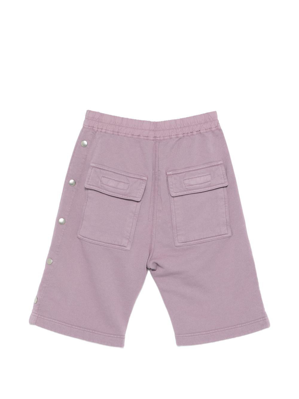 Shorts per bambino Rick Owens Kids viola con vita elasticizzata BG01F3373FP 36 RICK OWENS KIDS