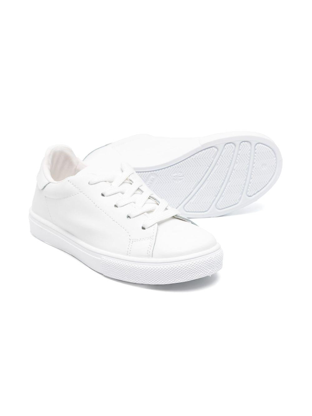 Sneakers per bambino Paolo Pecora Kids bianco in finta pelle PP3603-26E BIANCO PAOLO PECORA KIDS