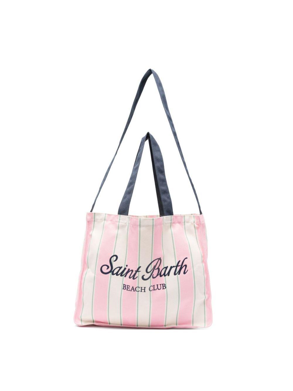 Borsa tote Essential Bag N MC2 Saint Barth multicolore con design a righe EBAGN007 09183L MC2 ST. BARTH KIDS