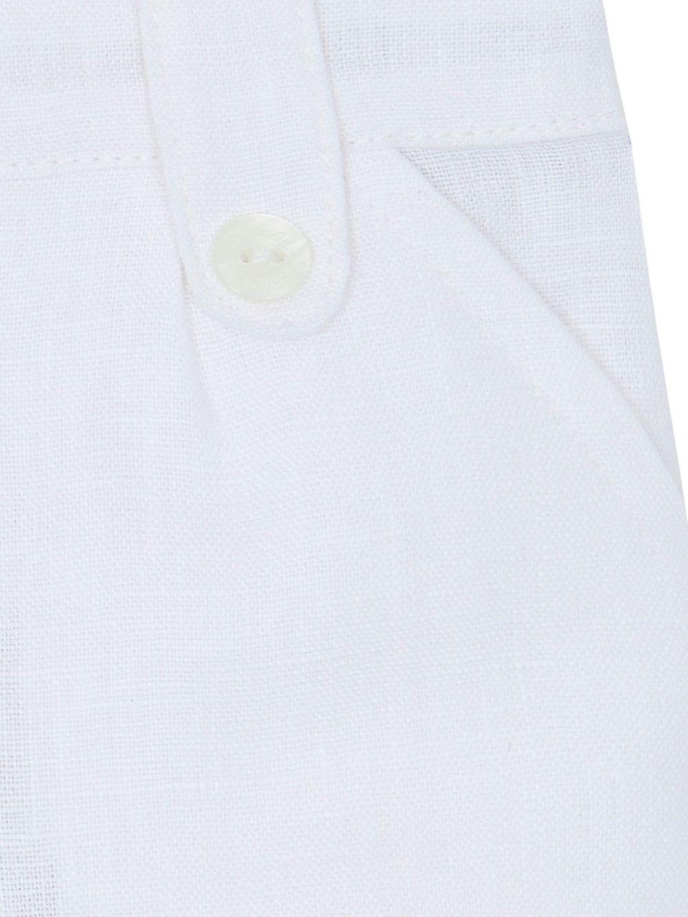 Shorts per neonato Tartine & Chocolat Kids bianchi con vita elasticizzata CC26001 01 TArtine & Chocolat KIDS