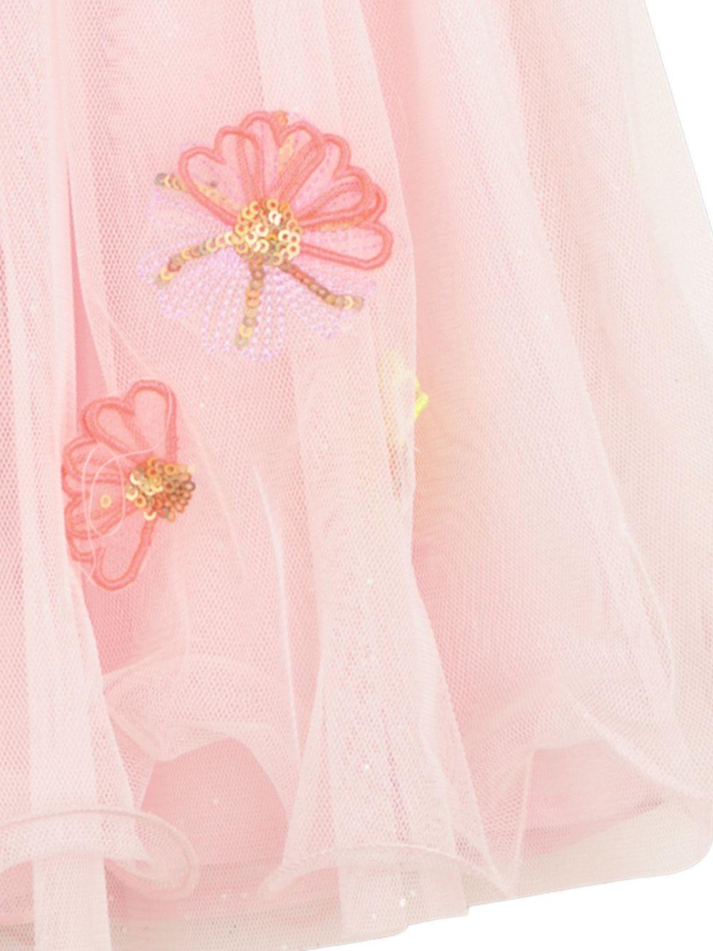 Gonna per bambina Billieblush rosa in tulle U21872 44L BILLIEBLUSH KIDS