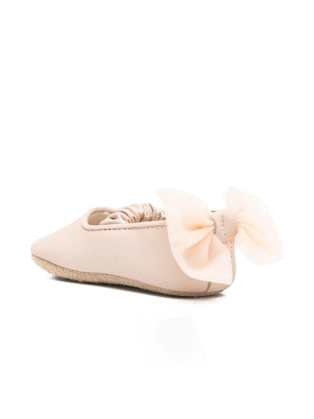 Ballerine per neonata Donsje rosa con dettaglio fiocco 1041100 NL142 DONSJE KIDS
