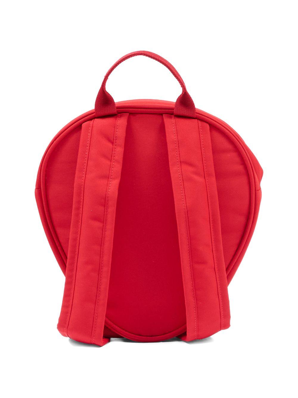 Zaino per bambina Konges Sløjd rosso a forma di fragola KS104440 STRAWBERRY KONGES SLOJD