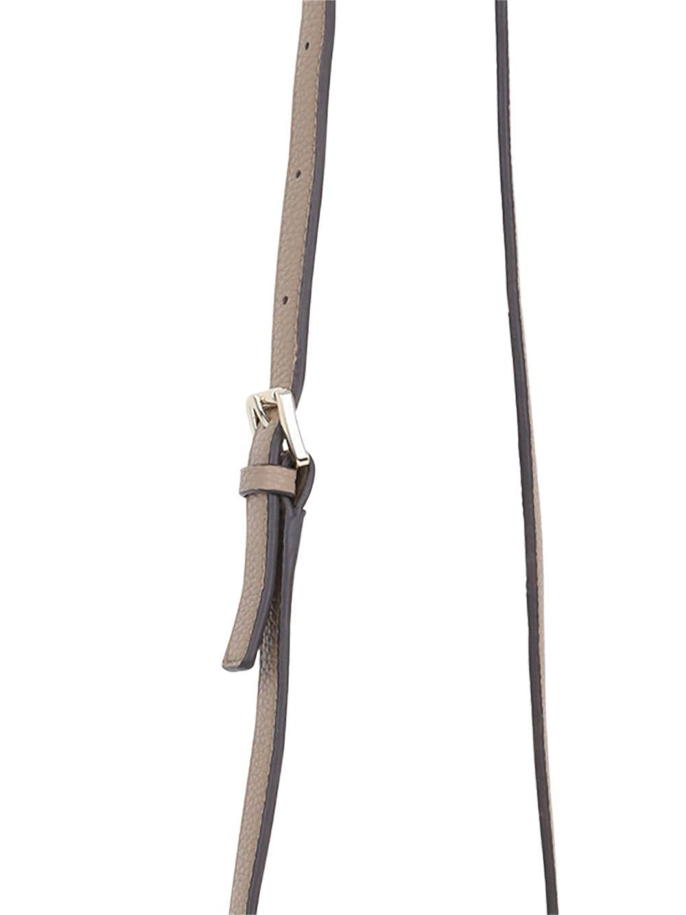 Borsa a spalla per bambina Michael Kors Kids beige a forma di cuore con monogramma R30646 215 MICHAEL KORS KIDS