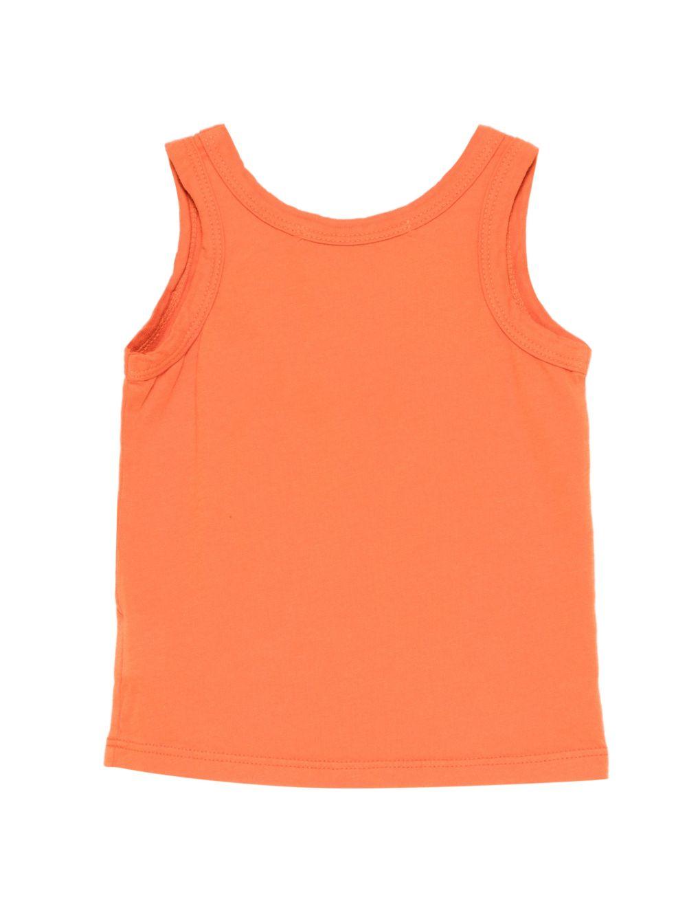 Canotta per neonato Bobo Choses arancione con stampa grafica Pickles Is At Home B126AB019 811 BOBO CHOSES KIDS