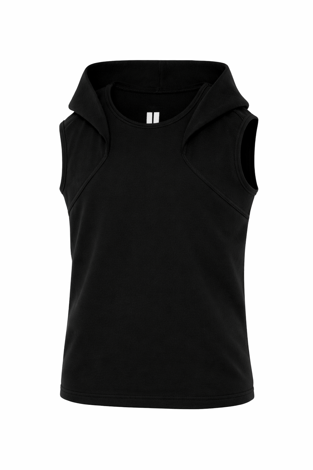 Felpa SL per bambino Rick Owens Kids nera con cappuccio BG01F3162FP 09 RICK OWENS KIDS