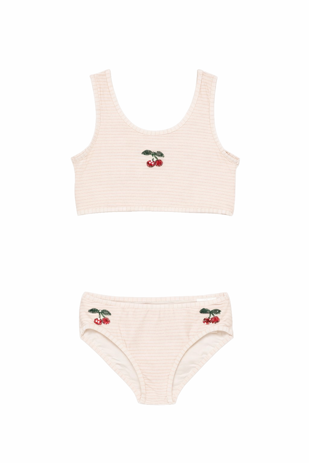 Bikini da bagno per bambina Konges Slojd multicolore con stampa ciliegia KS104857 ROSE KONGES SLOJD KIDS