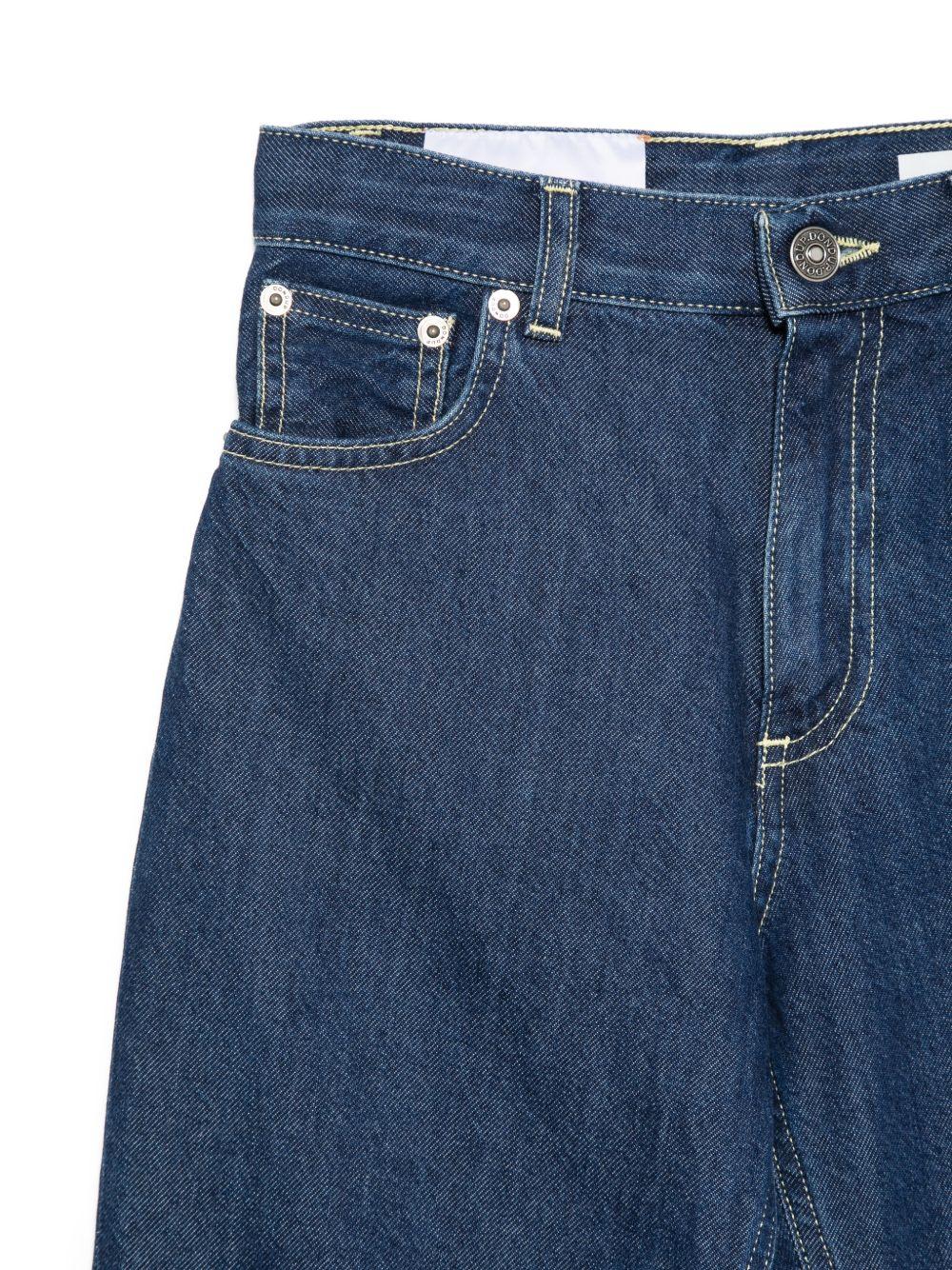 Jeans per bambino Dondup Kids blu scuro con cinque tasche DMPA206CDF034 4000 DONDUP KIDS
