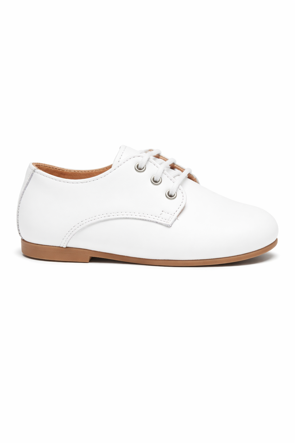 Scarpe primi passi per neonato Eli1957 bianco con lacci 14027AK BLANCO Eli Kids