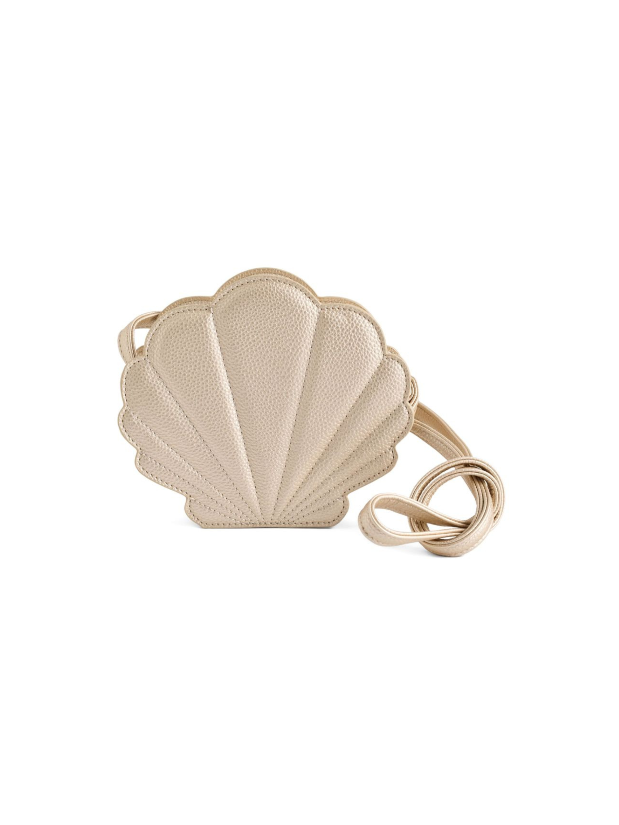 Borsa Seashell per bambina Molo color oro a forma di conchiglia 7S26V111 5991 MOLO KIDS