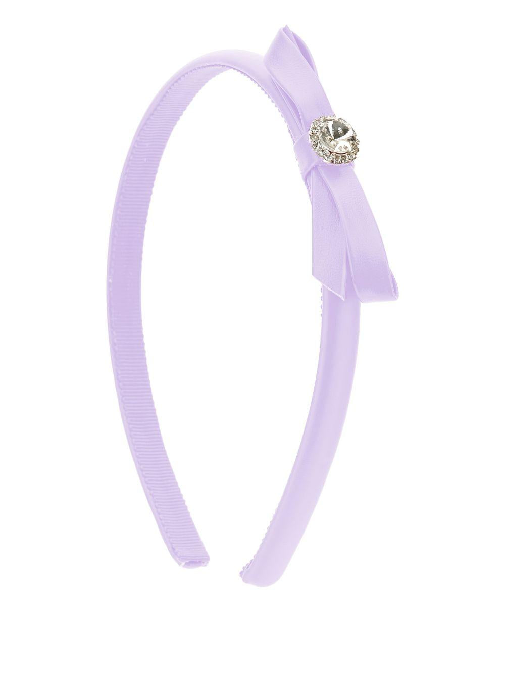 Cerchietto per bambina Monnalisa lilla con fiocco 17G005 7067 0065 MONNALISA KIDS