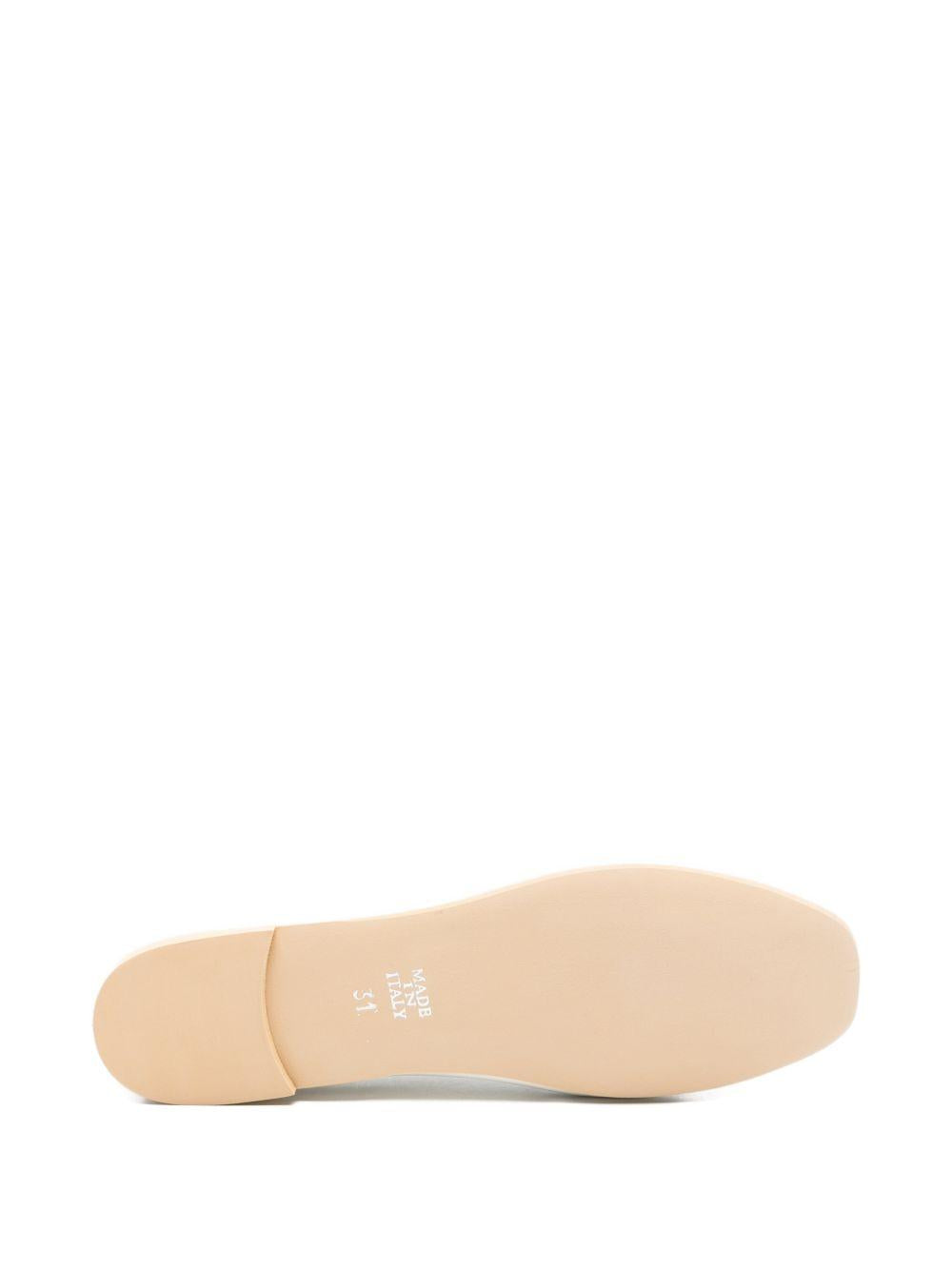 Ballerine per bambina Florens bianco lattecon cinturino e fiocco F1124 10C LATTE FLORENS KIDS