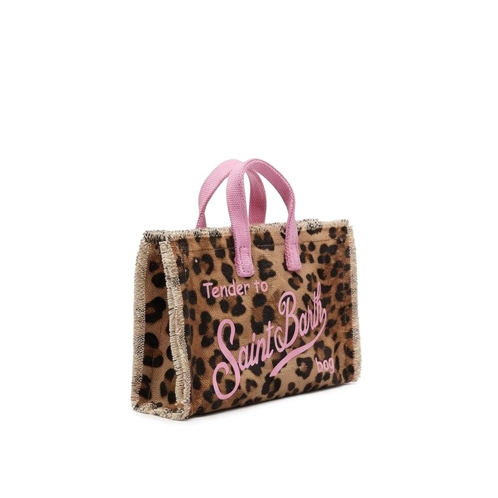 Phone Bag MC2 Saint Barth animalier con manici rosa PHONE001 00330L MC2 ST. BARTH KIDS