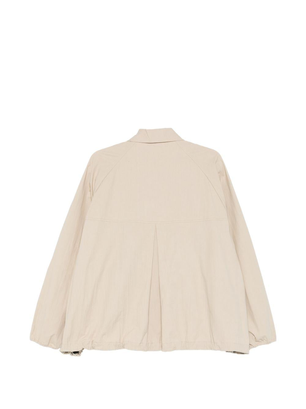 Giubbino per donna Alysi beige con colletto classico 116910 P6007 AVENA ALYSI