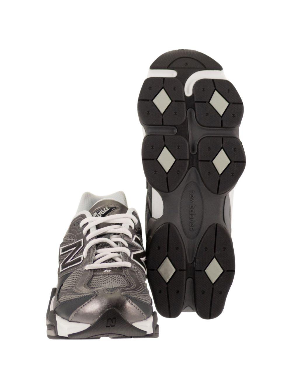 Sneakers per bambini New Balance Kids 9060 grigie con logo applicato G9060 3BN NEW BALANCE KIDS