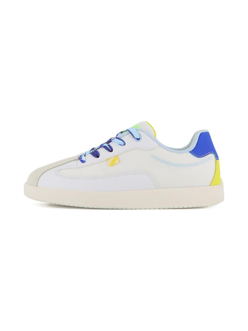 Sneakers per bambino Billieblush bianche con inserti colorati U22002 10P BILLIEBLUSH KIDS