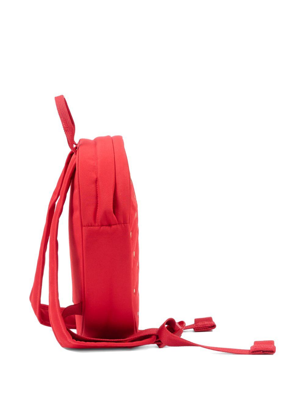 Zaino per bambina Konges Sløjd rosso a forma di fragola KS104440 STRAWBERRY KONGES SLOJD