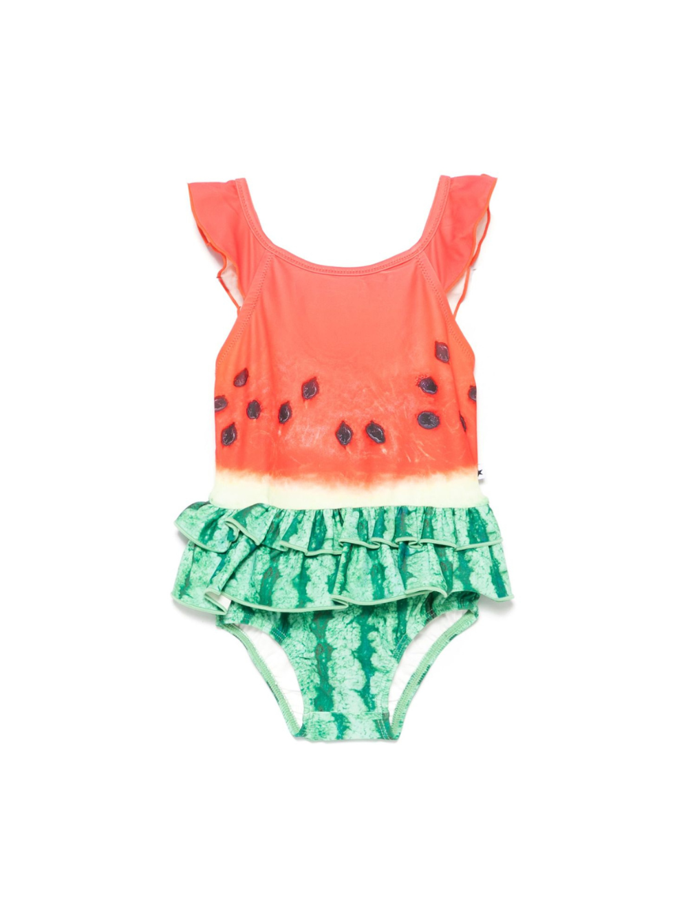 Costume intero per neonata Molo Nalani rosso con motivo anguria 8S25P605 3784 MOLO