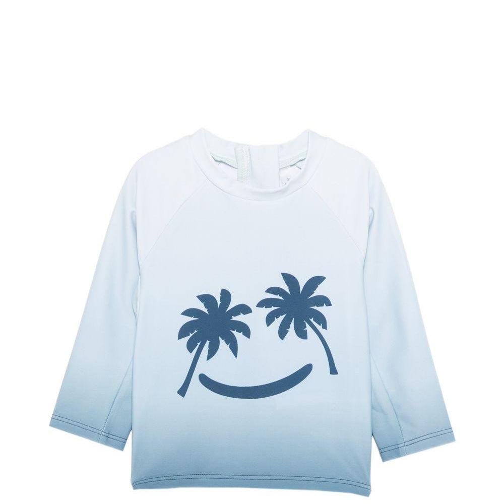 T-shirt anti UV per neonato Molo azzurra a maniche lunghe 8S26P203 5226 MOLO