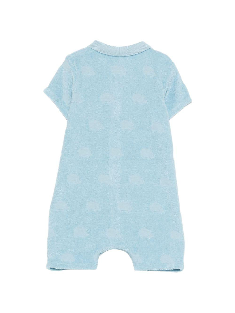 Tutina per neonato Tartine & Chocolat azzurra con colletto CC33060 48 TArtine & Chocolat KIDS